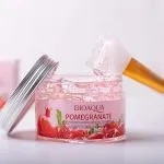 ماسک انار کاسه ای بیوآکوا 120گرمی (ماسک قبل خواب ) ابرسان و روشن کننده