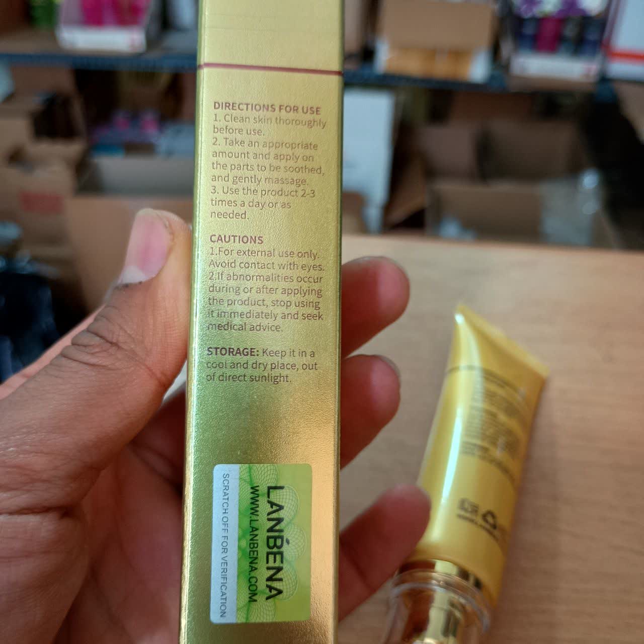 ژل لانبنا مناسب جای زخم و بخیه