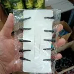 گیره مو سیلیکونی پک 10 تایی