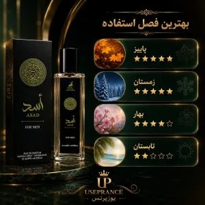 بهترین فصل استفاده از ادکلن اسد الحمبرا 35 میل