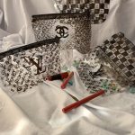 کیف ارایش طلقی دستی