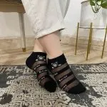 جوراب توری خرسی طرح تدی