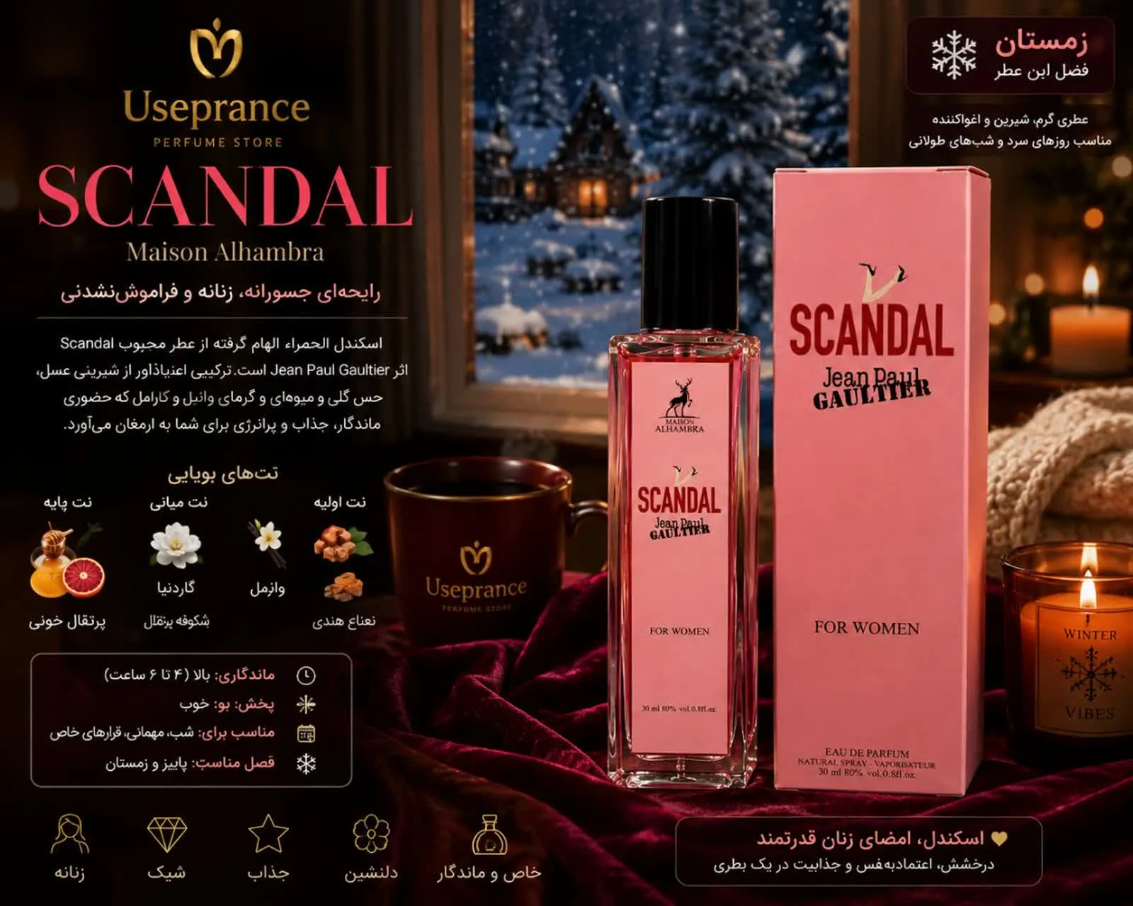 بهترین زمان استفاده از اسکندل الحمبرا