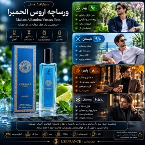 بهترین فصل برای ادکلن ورساچ اروس؟ بهار و تابستان
