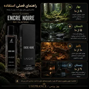 انکر نویر الحمبرا ۳۵ میل عطر چوبی مناسب پاییز