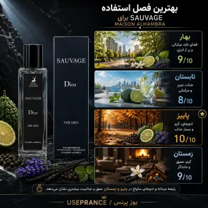 ساواج دیور عطر مردانه مناسب پاییز
