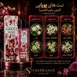 تشریح رایحه و نوت های بویایی ادکلن گوچی بلوم الحمبرا 35 میل