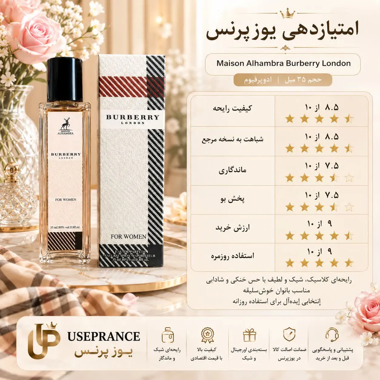ایا ادکلن باربری لندن ارزش خرید دارد؟ بله