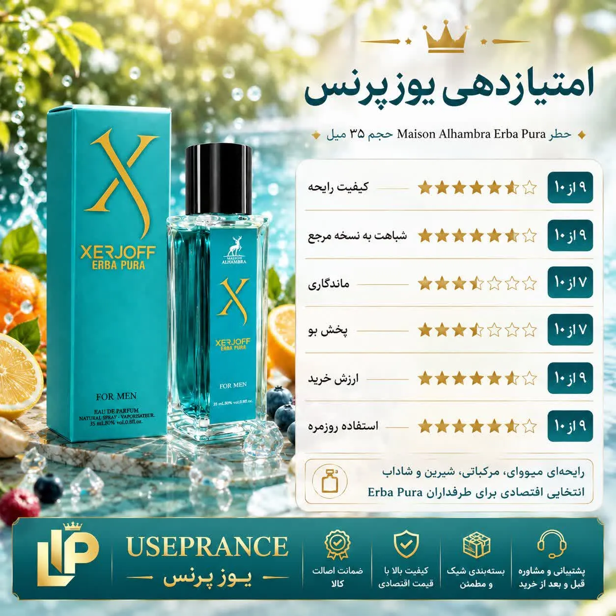 ایا ادکلن زرجوف الحمبرا ارزش خرید دارد؟ بله