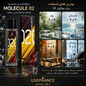بهترین فصل استفاده از مولکول 02 الحمبرا؟ بهار تابستان