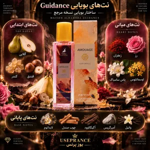 نوت ها و رایحه ادکلن گایدنس الحمبرا