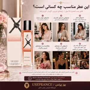 ادکلن فلاور بمب الحمبرا در کجا استفاده میشود؟ محیط کار قرار عاشقانه مهمانی